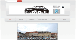 Desktop Screenshot of bmw-v8-club.de