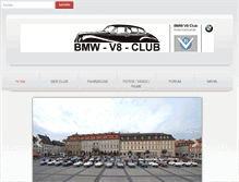 Tablet Screenshot of bmw-v8-club.de